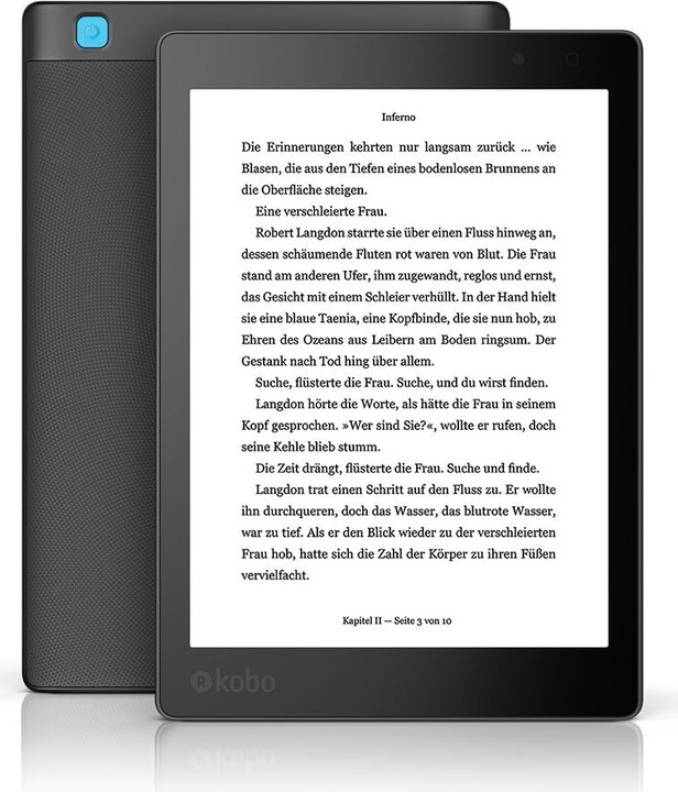 Kobo Aura ONE (7.80", 8 GB, Schwarz)