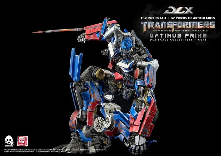 Image du produit ThreeZero Transformers : Revenge of the Fallen DLX Optimus Prime