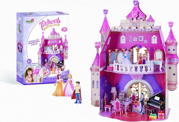 Productafbeelding Cubicfun CUBIC FUN Printsessi sünnipäeva maja (95 onderdelen)