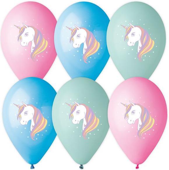 Produktbild Geda Labels Label Luftballon Einhorn (6 x)
