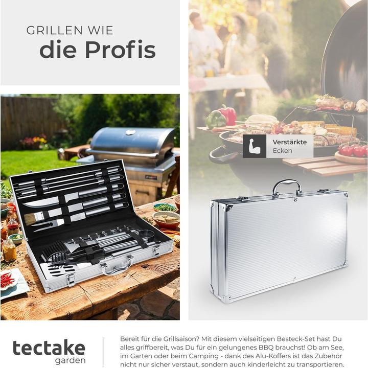 Produktbild tectake Grillbesteck