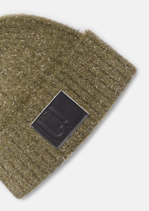 Immagine prodotto Comma Mütze Beanie mit Glitzergarn und Logo-Patch