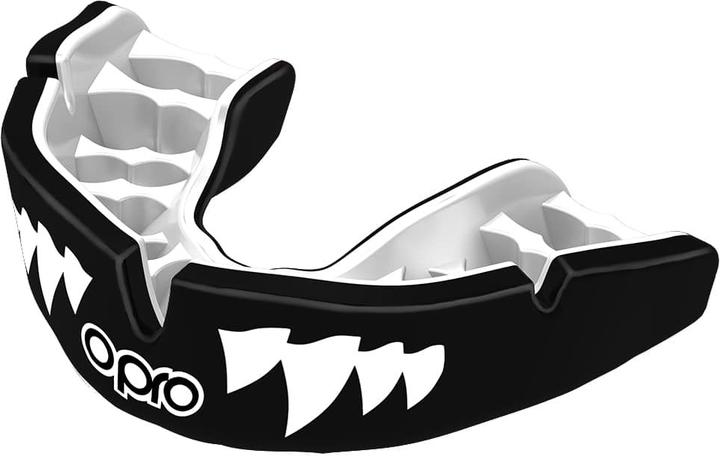 Opro Instant Custom Jaws - Black/White/White (One Size)