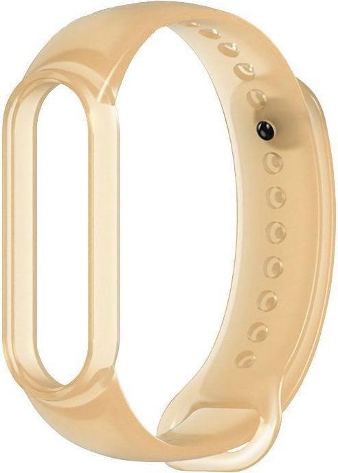 Image du produit Hurtel Bracelet de remplacement pour Xiaomi Mi Band 5/6 doré (Silicone)