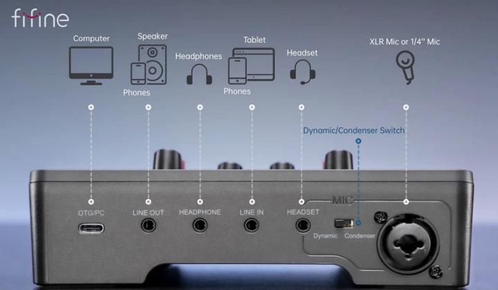Immagine prodotto Fifine SC3 (Miscelatore di linea)