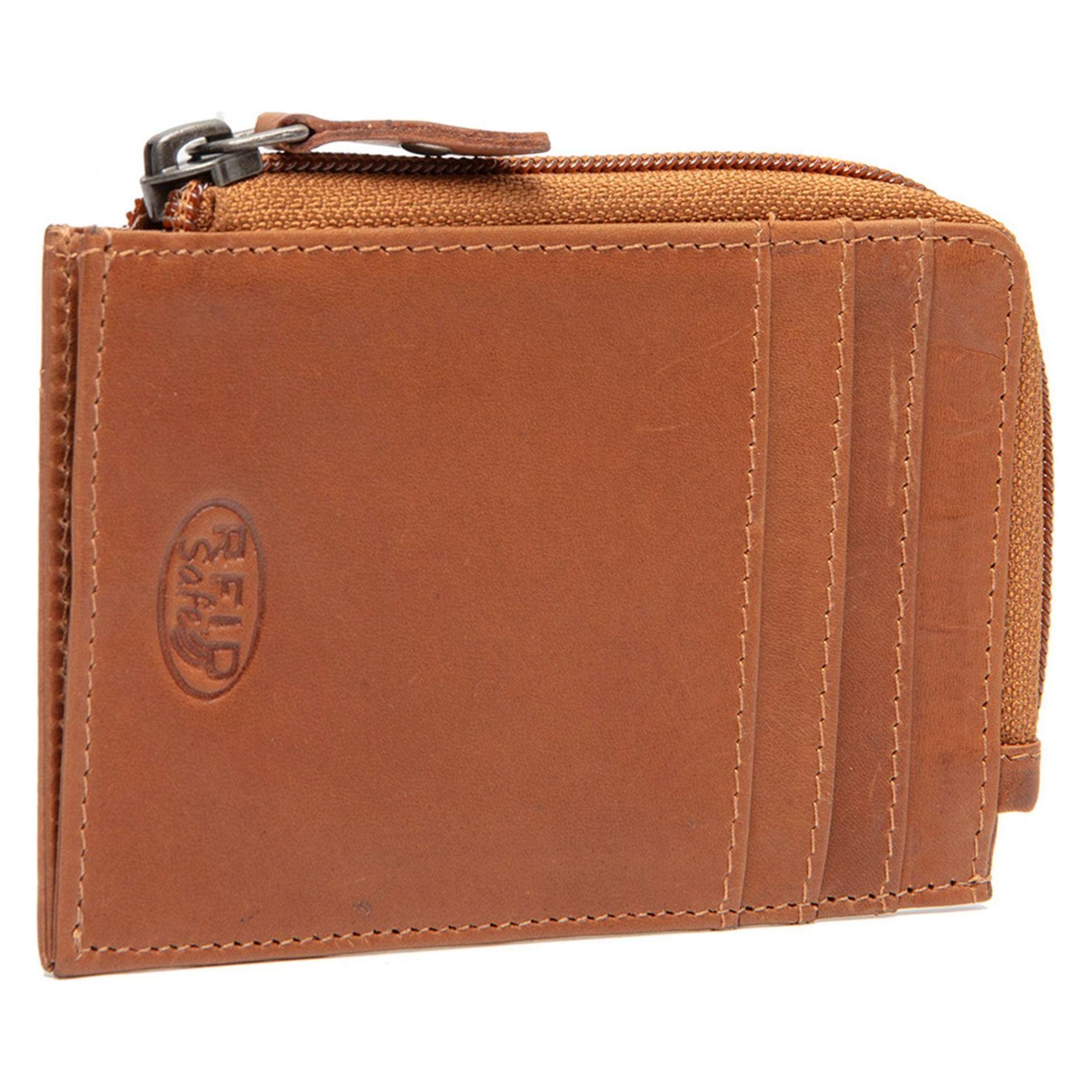 The Chesterfield Brand, Herren, Portemonnaie, Livenza Kreditkartenetui Rfid Schutz Leder 12 Cm, Braun