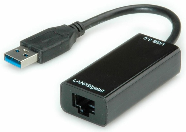 Image du produit Value Convertisseur USB 3.0 Gigabit Ethernet (USB 3.0, RJ45 (1x))