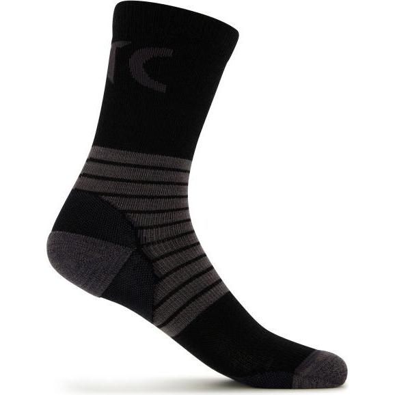 Stoic, Herren, Sportsocken, Merino MTB Socks (36 - 38), Schwarz