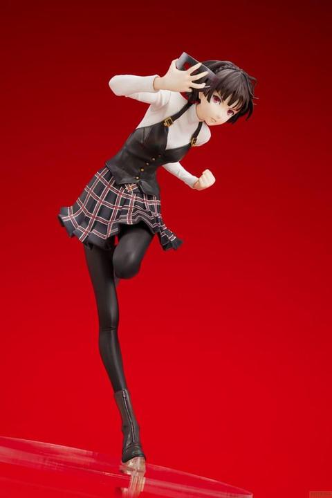 Actual product image Amakuni Persona5 Royal PVC Statue 1/7 Makoto Niijima School Uniform Ver. 21 cm