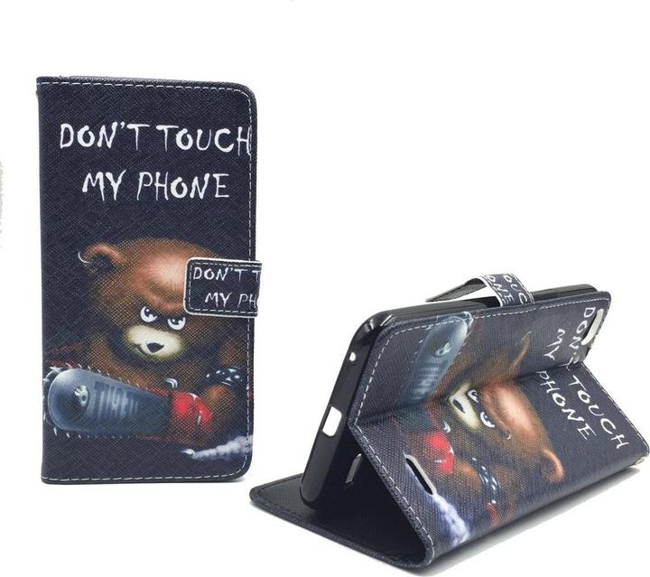 Produktbild König Design Schutz Handy Hülle für Vodafone Smart Ultra 6 Case Cover Tasche Wallet Etui Neu (Vodafone Smart Ultra 6)