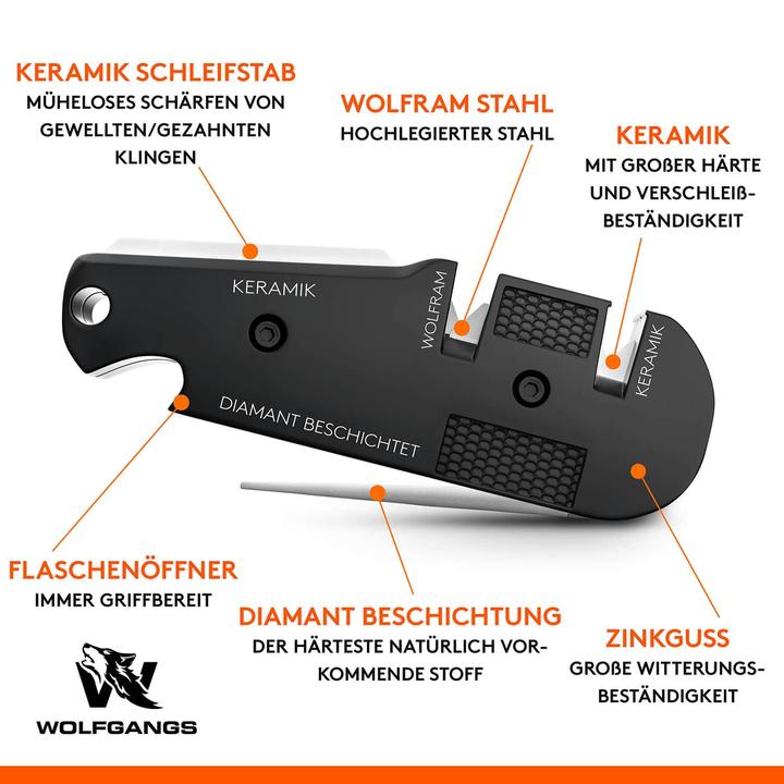 Immagine prodotto Odenwolf Affilacoltelli BladeDoctor 5 in 1