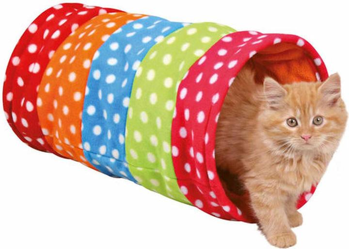 Produktbild Trixie Spieltunnel Fleece D=25x50cm (Katzentunnel)