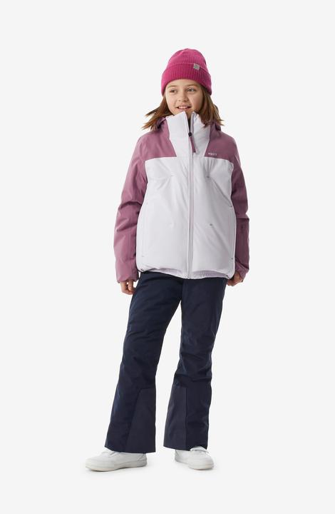 Produktbild Wedze Skijacke Kinder wattiert warm wasserdicht - Piste 500 rosa (140)
