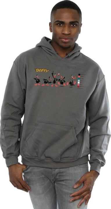 Produktbild Looney Tunes Daffy Duck Colour Code Kapuzenpullover (XL)