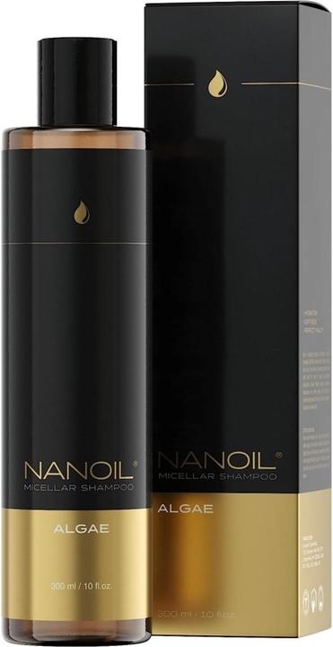 Immagine prodotto Nanoil Shampoo Micell con alghe (300 ml, Shampoo liquido)