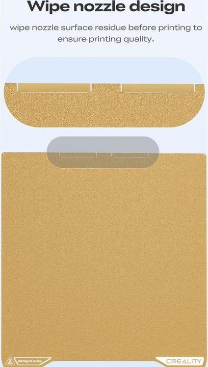 Produktbild Creality K2 Pro PEI mattierte Bauplatte (Ersatzteile)