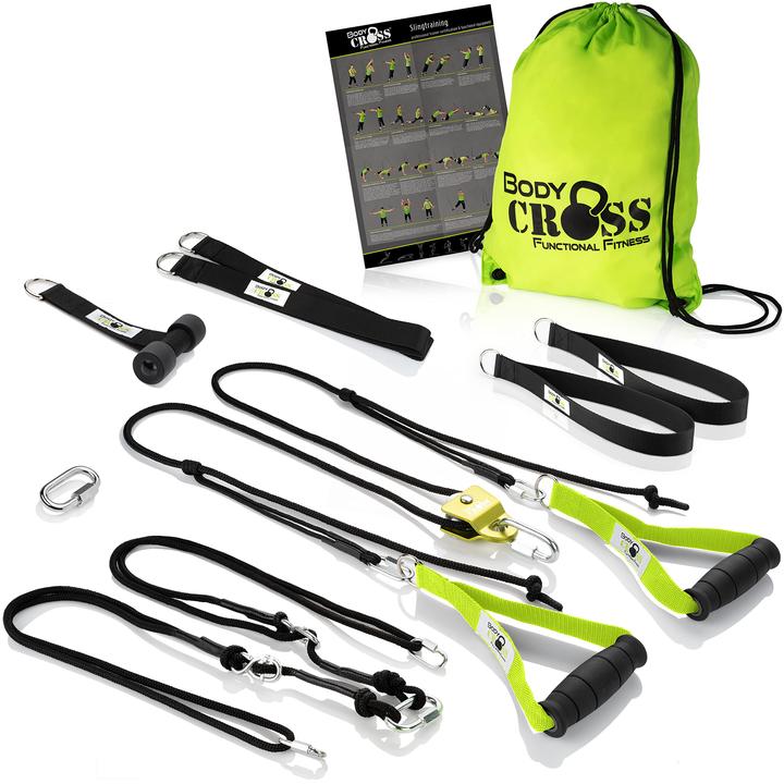 BodyCross Kit complet d'entraînement à la sangle, citron vert