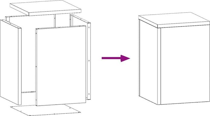 Produktbild vidaXL Pflanzständer