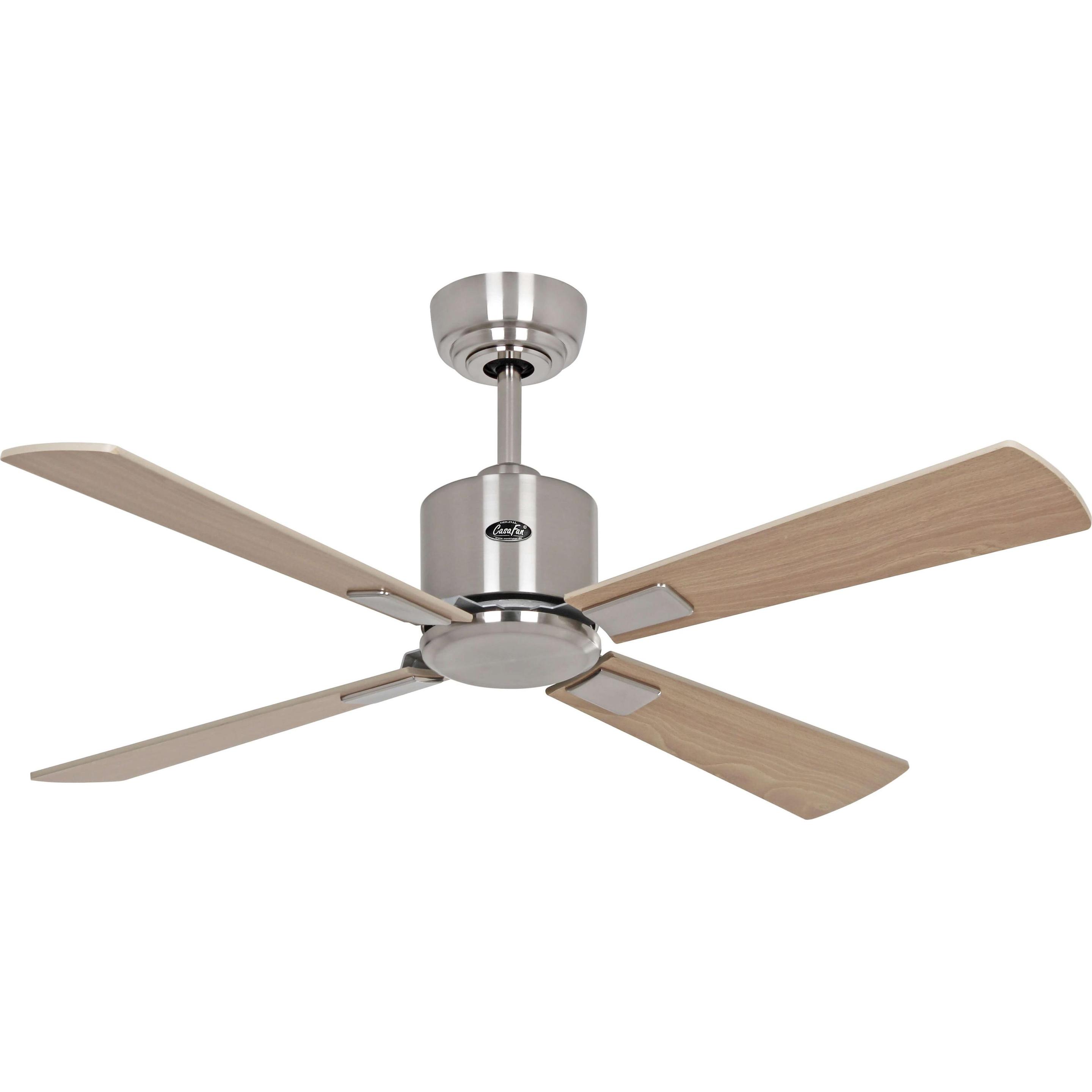 CasaFan Deckenventilator Eco Neo III WiFi 103 BN AH-BU, Ventilator, Silber