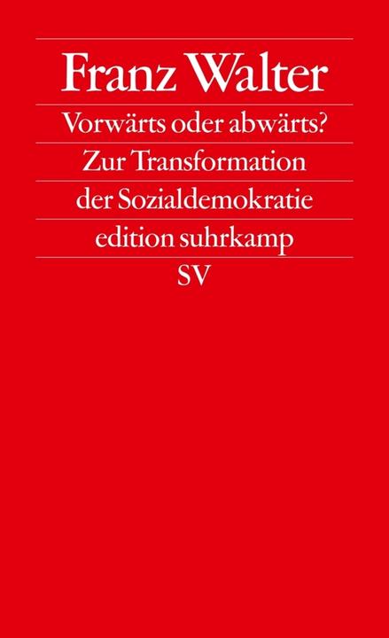 Produktbild Vorwärts oder abwärts? (Deutsch, Franz Walter, 2010)