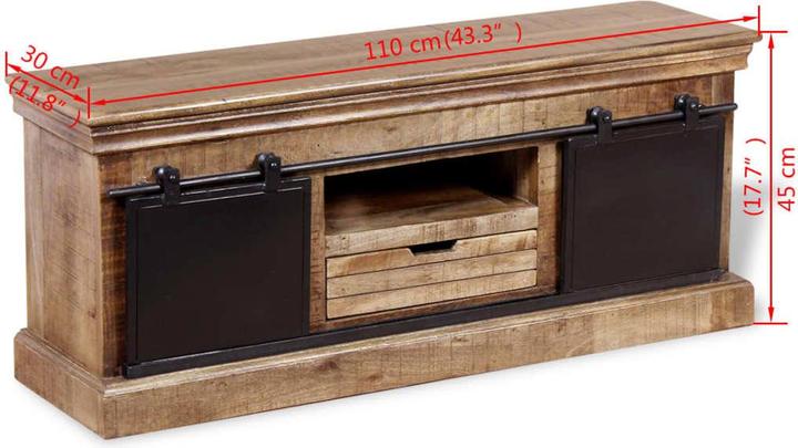 Immagine prodotto vidaXL TV-Schrank (30 x 110 x 45 cm)