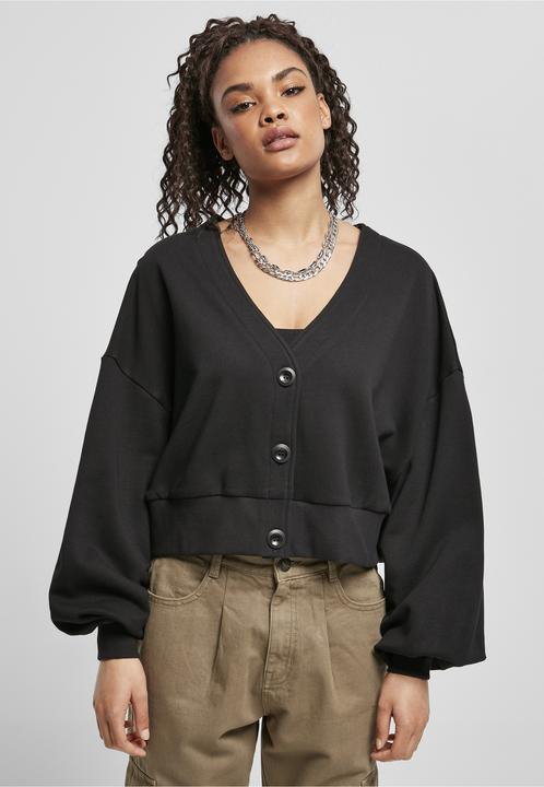 Actual product image Urban Classics Ladies Organic Oversized Short Terry Cardigan (5XL)