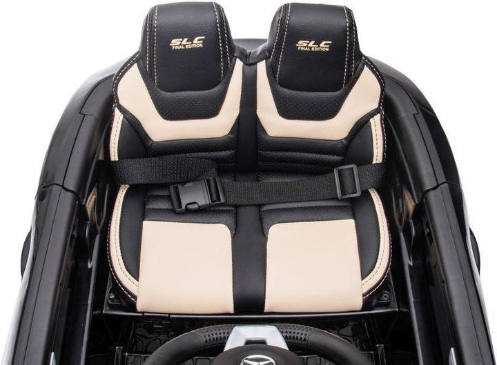 Productafbeelding Lean Toys Dubbele elektrische auto voor kinderen Mercedes SLC 300, zwart