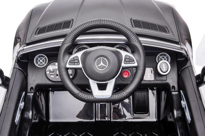 Productafbeelding Lean Toys Dubbele elektrische auto voor kinderen Mercedes SLC 300, zwart