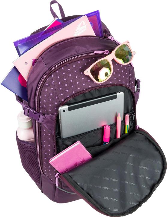 Produktbild Walker Schulrucksack Purple Butterfly (30 l)