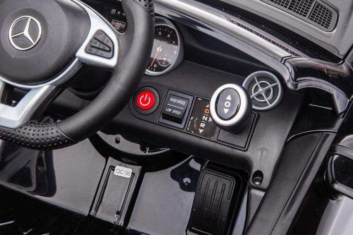Productafbeelding Lean Toys Dubbele elektrische auto voor kinderen Mercedes SLC 300, rood