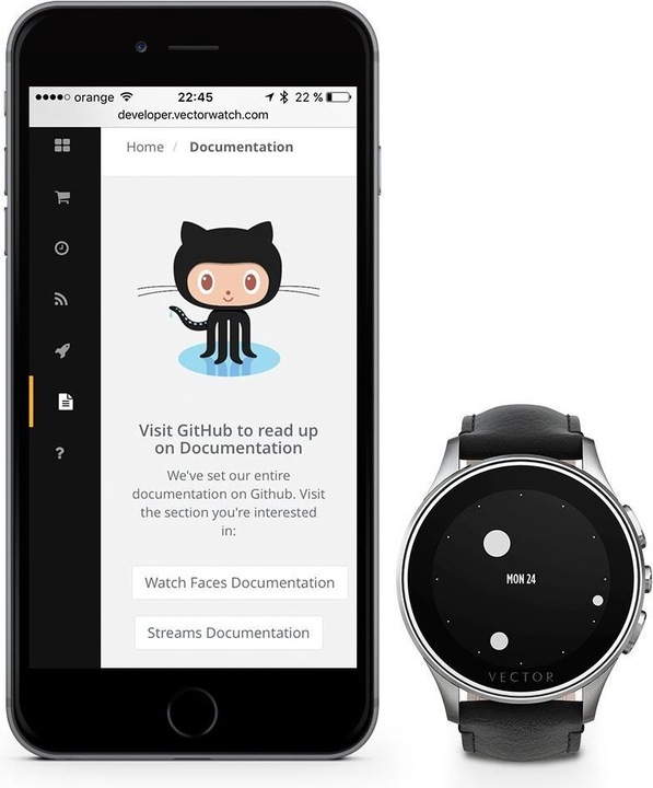 Produktbild Vector Luna Smart Watch (46 mm)