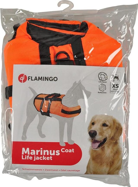 Immagine prodotto Flamingo Giubbotto di salvataggio M (M, Giubbotto di salvataggio per cani)