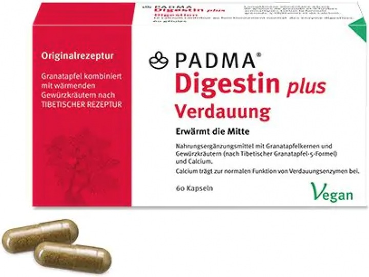 Immagine prodotto Padma Digestin (60 Pezzo/i, Pillole, 59 g)