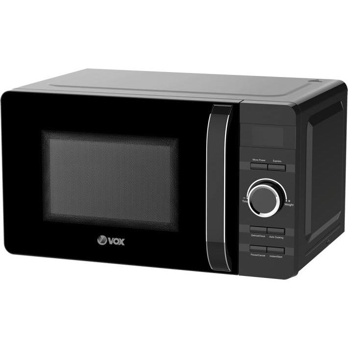 Vox microvawe Backofen MD30B (20 L, Leistung: 700 W, 8 prog., schwarz), Mikrowelle, Schwarz