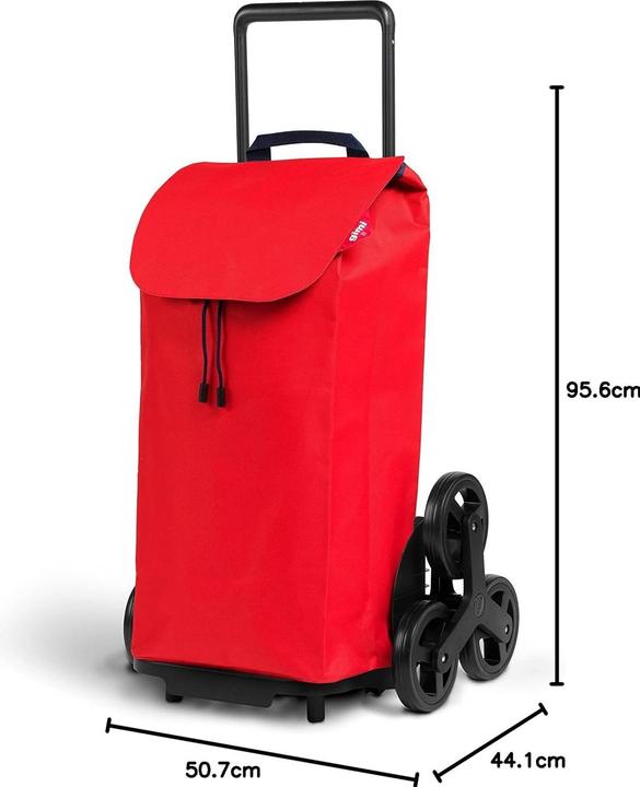 Vileda Gimi Einkaufstrolley Tris Fiery Red