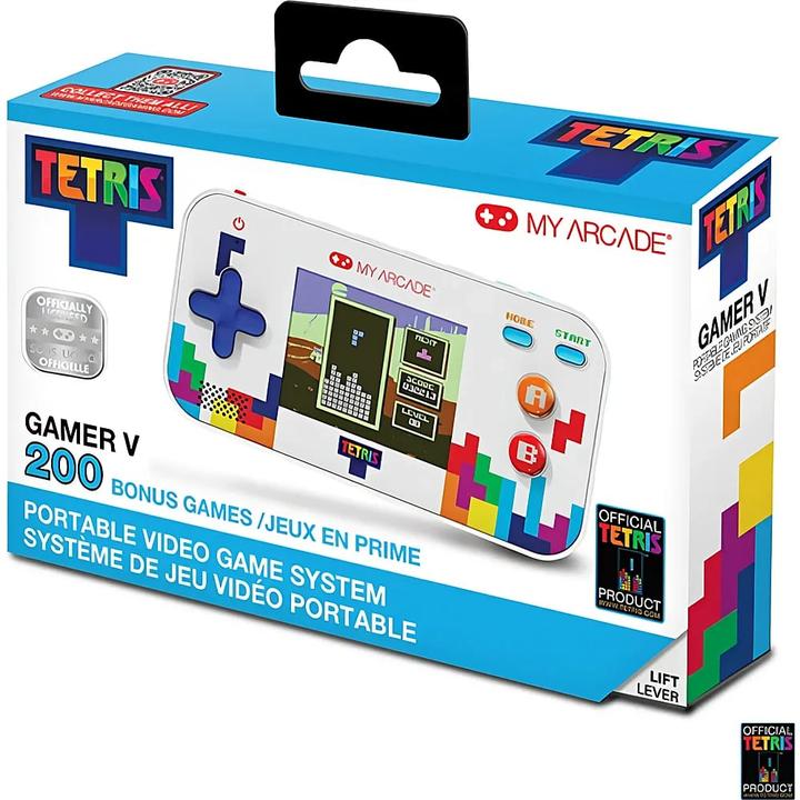 Produktbild MyArcade My Arcade DGUNL-7030 Tetris Gamer V Classic Handheld Portable Video Game System (201 GAMES IN 1)
