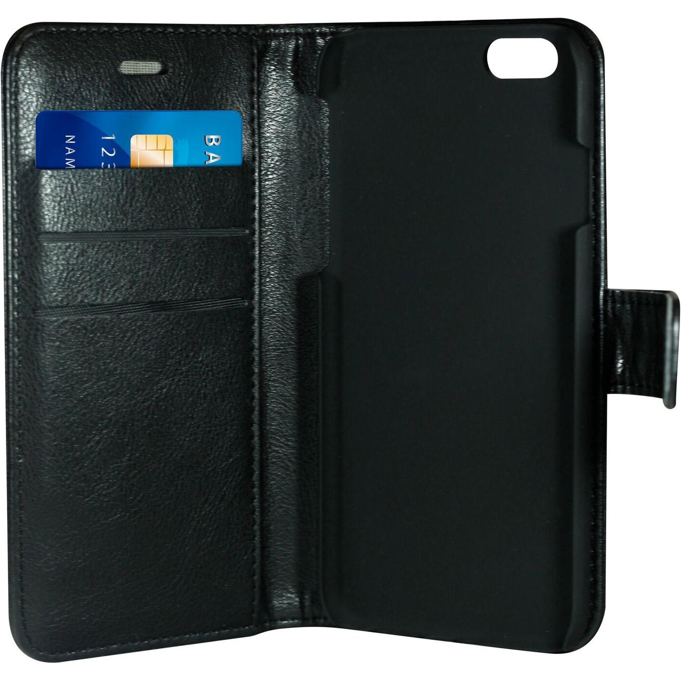 Thumbnail - Radicover Flipside Fashion Stand Function - iPhone 6/7/8/SE - Black (Apple iPhone 7), Smartphone Hülle, Schwarz