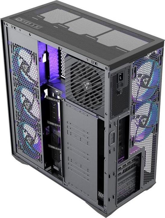 Immagine prodotto Modecom Obudowa Space XL Argb Full Tower 5f Czarna (ATX, E-ATX, mATX, Mini-ITX)