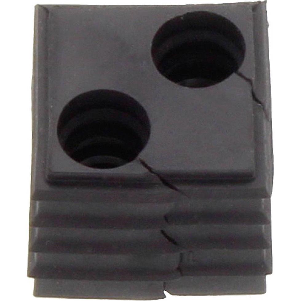 Conta-Clip, Gewächshaus, KDS-DE 2X8 BK Dichtelement Thermoplastisches Elastomer Schwarz 10St.