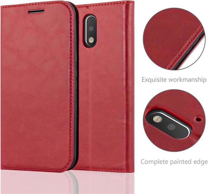 Productafbeelding Cadorabo Boek Onzichtbare Magneetband (Motorola Moto G4 Plus, Motorola Moto G4)