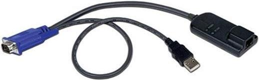 Produktbild Dell KVM cable for VGA USB kb mouse supp virtual media CAC and USB2.0 Used w/ DMPU and DAV KMV Conso