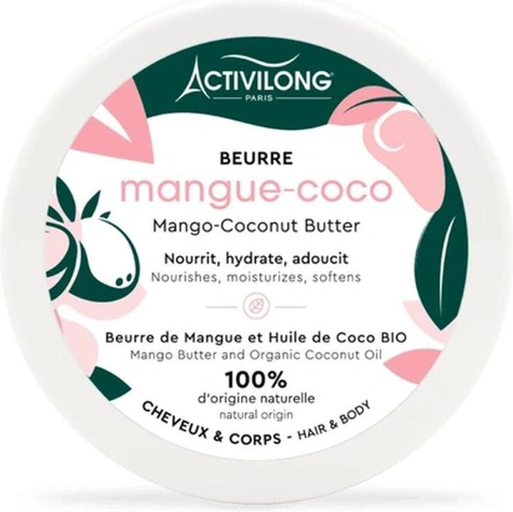 Activilong Mango Coconut Butter 100ml - Nourishing Beauty Care (Body Butter, 100 ml)