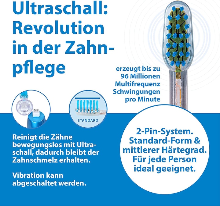 Produktbild Emmi-dent Ultraschallzahnbürste (Ultraschallzahnbürste)