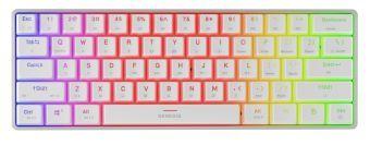 Immagine prodotto Genesis Klawiatura Dla Graczy Thor 660 G2 Us White Bezprzewodowa RGB Mechaniczna Gateron Brown (USA, Senza fili)