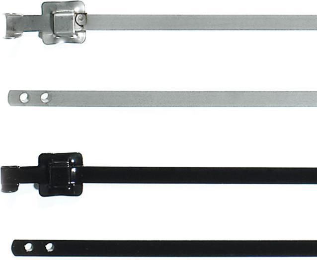 Image du produit HellermannTyton Collier de serrage 316 acier inoxydable 630x10mm (Serre-câbles métalliques, 630 mm, 100 pcs)