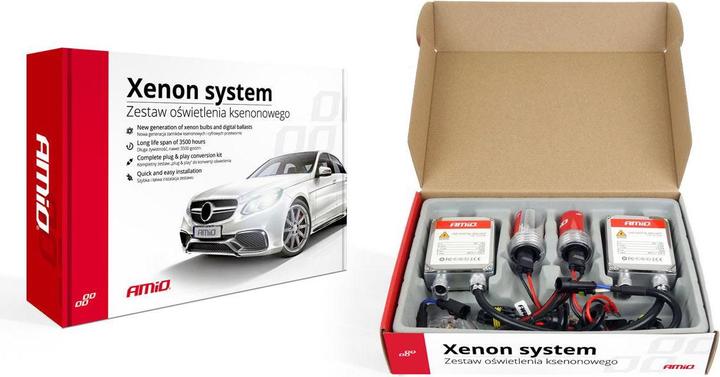 Produktbild Amio Set 1103 h4-3 4300k bi-xenon