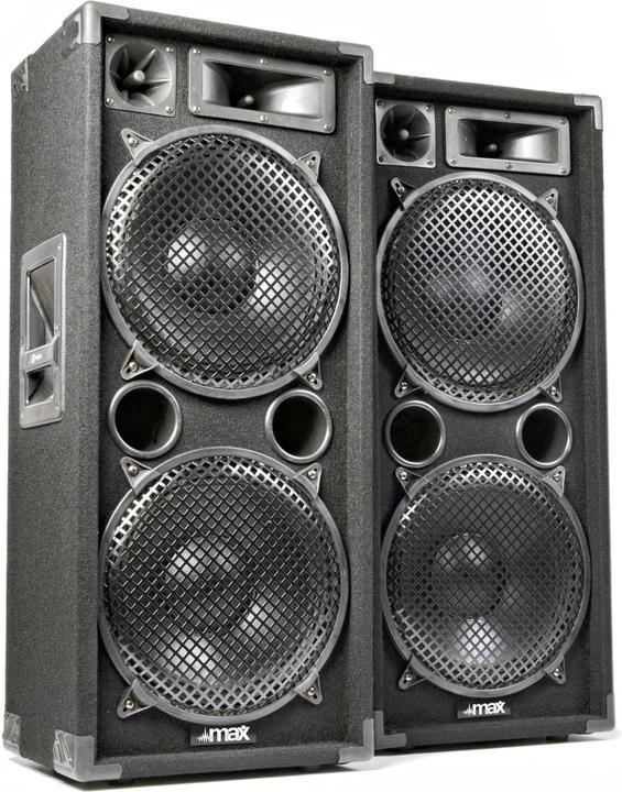 Skytec MAX212 Disco Lautsprecher 2x 12 2800W (Passivo)