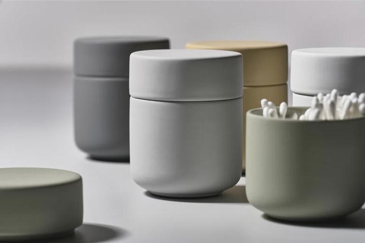 Image du produit Zone Denmark Boîte de rangement Ume gris clair (8.30 cm, 1.17 l, 1x)