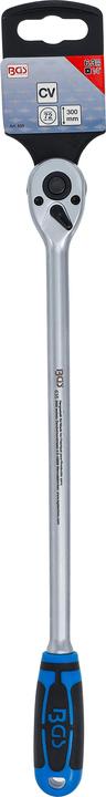 Actual product image BGS Reversible Ratchet extra long 6.3 mm (1/4") 300 mm