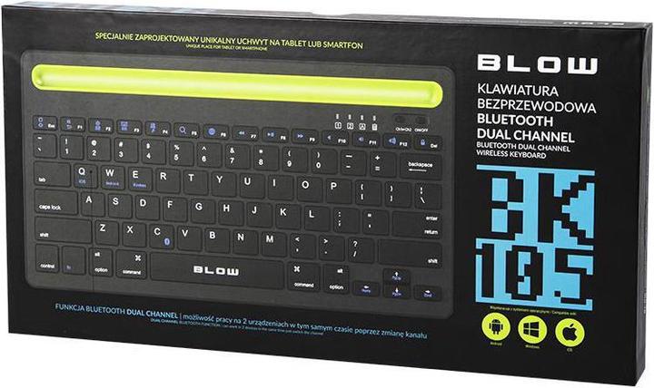 Produktbild Blow BLUETOOTH BK105 Keyboard (Eng. Int., Kabellos)